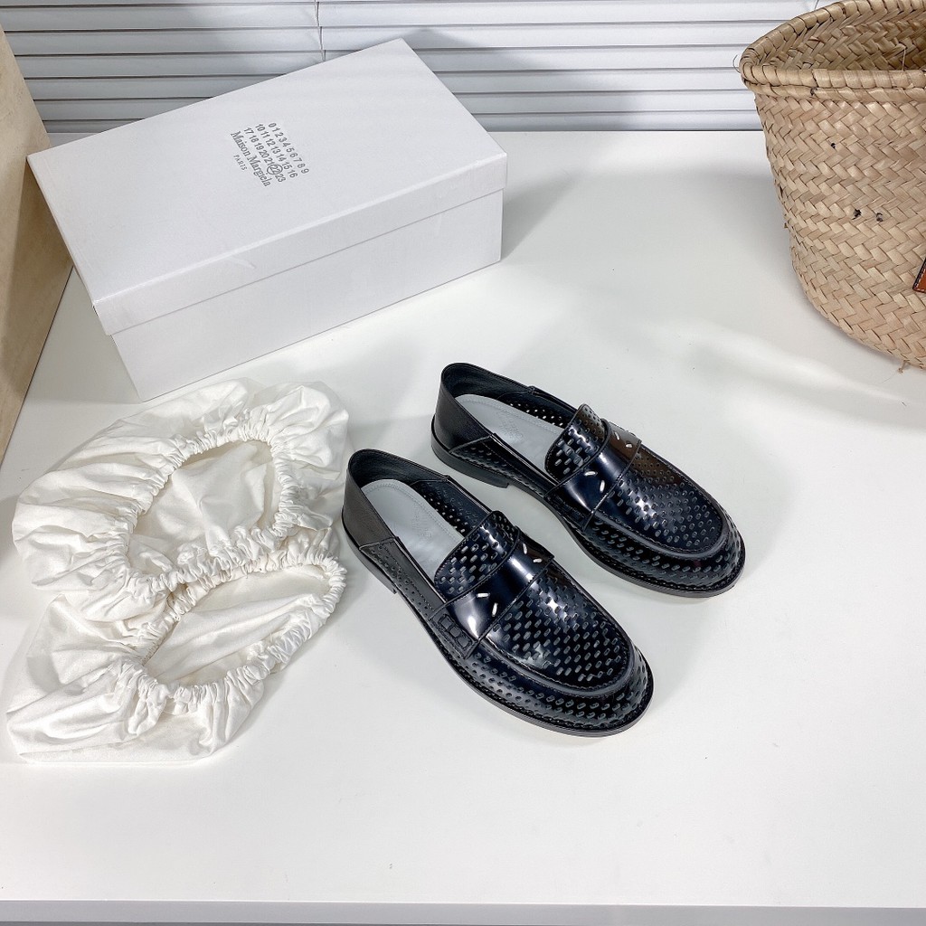 [Fullbox] Giày oxford da thật cao cấp Maison Margiela sang trọng và thanh lịch mang đến phong cách thời trang độc