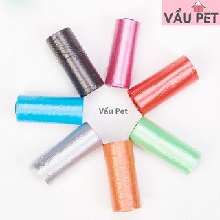 1 cuộn túi nilon hốt phân chó mèo thú cưng