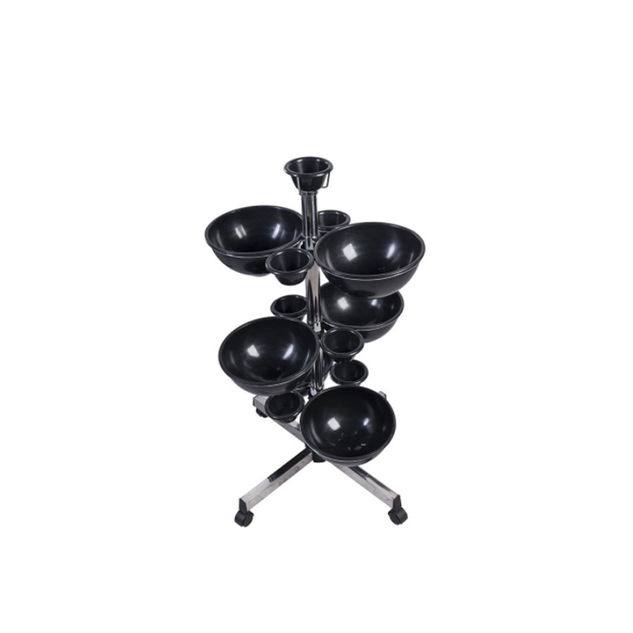 Cây Bát Nước Spa Thân Inox 6 Bát INOX Dùng Để Nước Trong Spa Cây Bát Bước Spa 12 Bát Nhựa