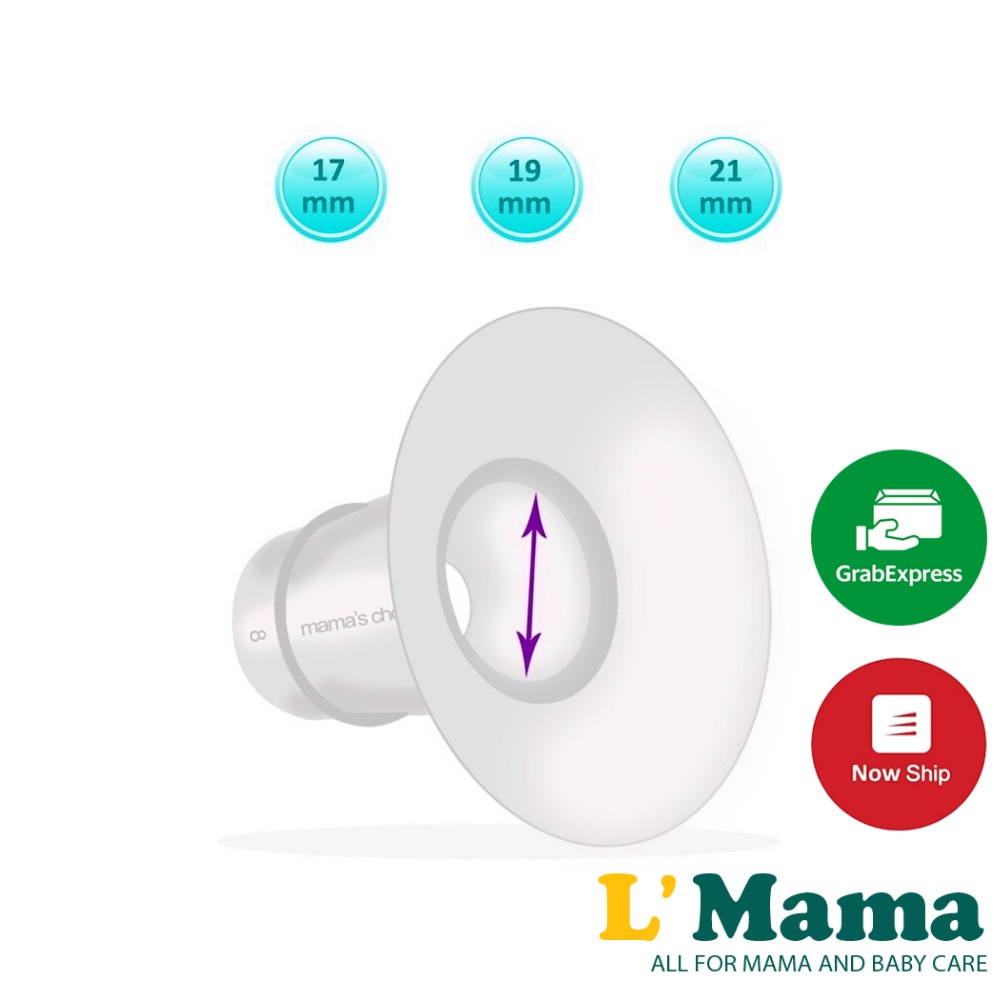 Đệm Giảm Size Silicon Mama's Choice Size 17-19-21mm Cho Phễu Và Cup Hút Sữa Avent, Sanity, Unimom, Concung, Spectra...