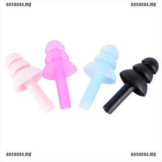 4 Chiếc Dành Cho Nghiên Cứu Ngủ Nút Tai Silicon Chống Ồn Ngáy Nút Tai Thoải Mái