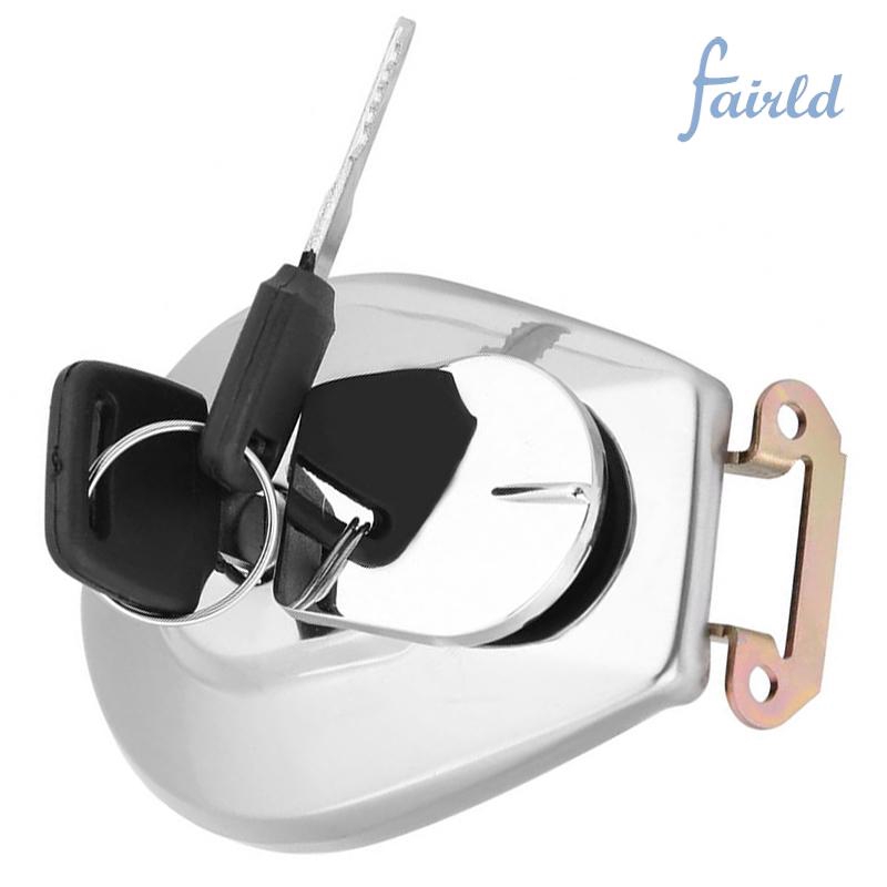 Nắp bình xăng có khóa bằng thép không gỉ siêu bền chống bám bụi chất lượng cao dành cho Honda VF750C VF750 VF 750 700