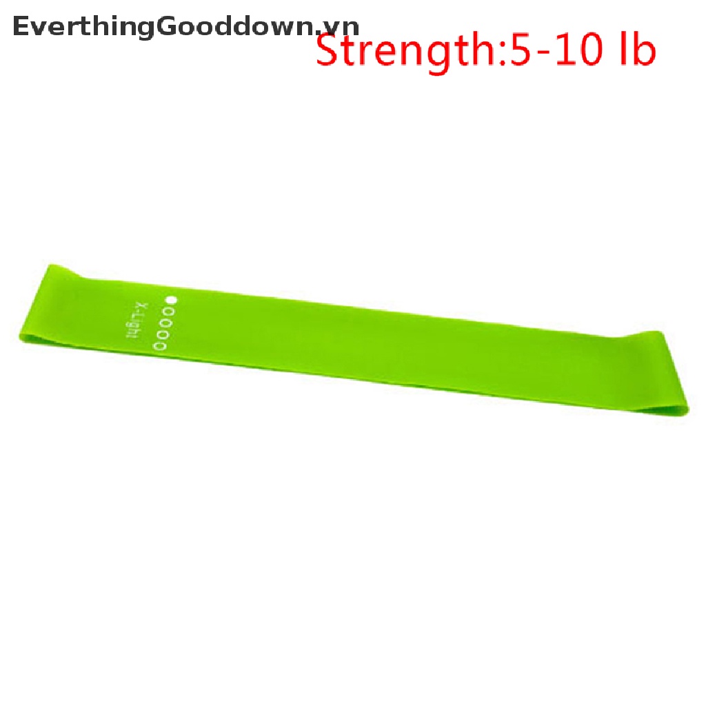 Everthinggood Đai Kháng Lực Co Giãn Hỗ Trợ Luyện Tập Yoga / Gym / Thể Hình