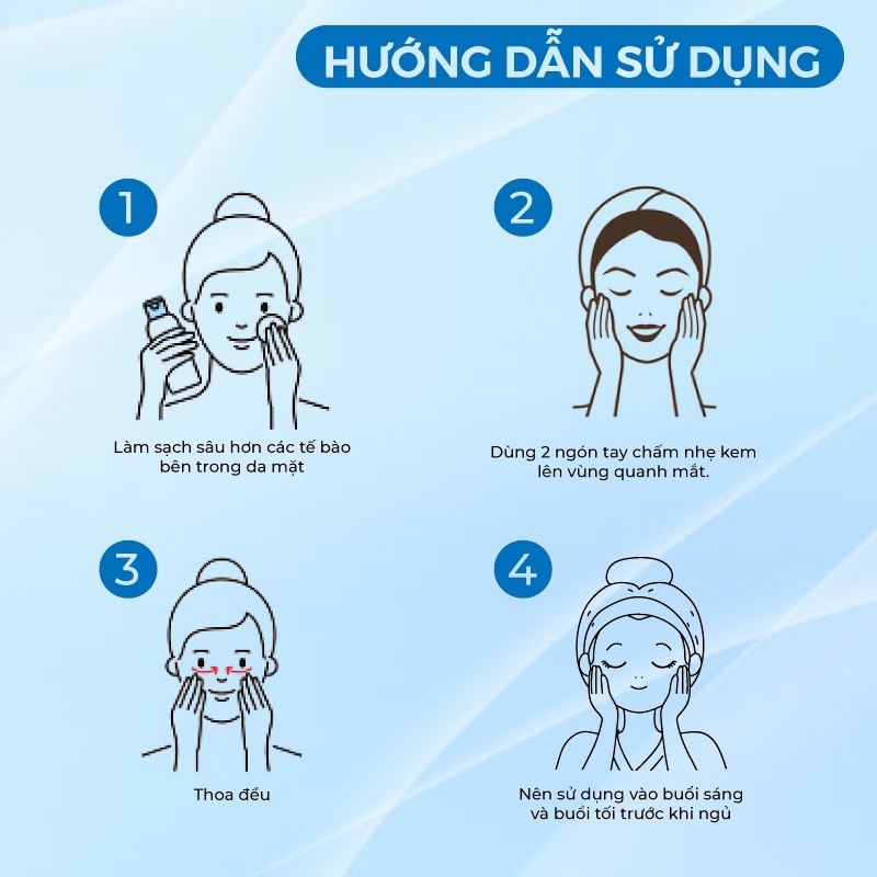 Kem Dưỡng Mắt Ahc Ageless Real Eye Cream For Face Hết Thâm Quầng Mắt Hàn Quốc 30ml