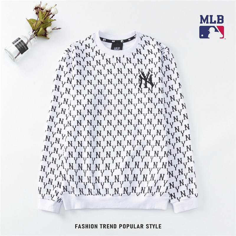 Áo Nỉ Tay Dài In Chữ Ny Mlb Thời Trang Cho Cặp Đôi | BigBuy360 - bigbuy360.vn