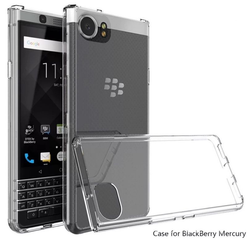 Ốp lưng silicon dẻo trong suốt blackberry KEY ONE /KEY 2 siêu mỏng 0.6mm.
