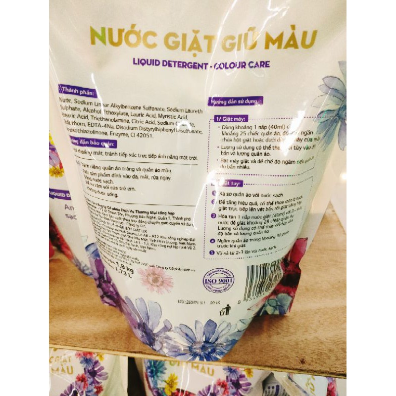 Nước giặt VinMart Home túi  1.8kg