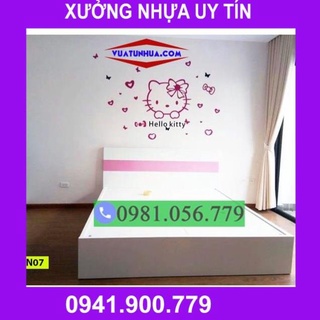 [HN] Giường ngủ nhựa Đài Loan trẻ em GN07