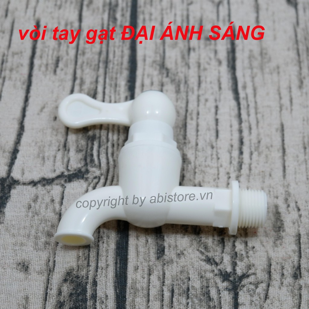 [GIÁ HỦY DIỆT] Vòi nước nhà tắm, vòi rửa nhựa, vòi vườn Đại Ánh Sáng tay vặn và tay gạt hàng đẹp giá rẻ