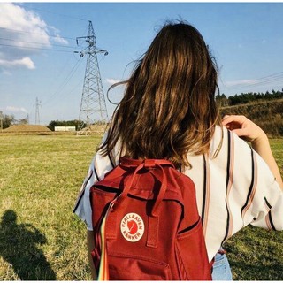 Balo Kanken OX RED tặng huy hiệu có feedback