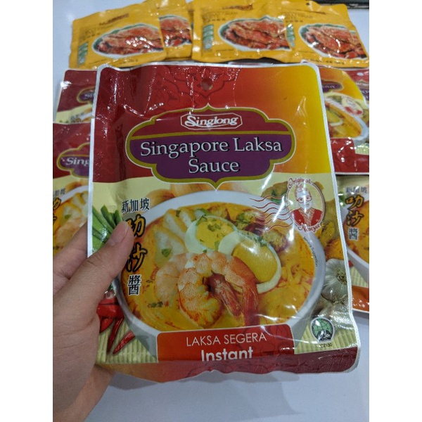 Gói gia vị Laksa Singapore Singlong - Singlong Singapore Laksa Sauce 100g
