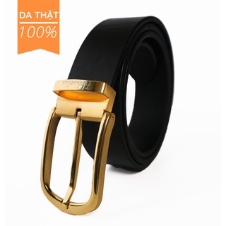 Thắt lưng nam da bò khóa xỏ kim FTT Leather