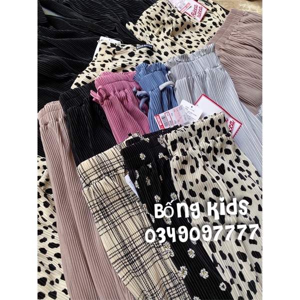 Quần Tăm Bé Gái Ống Côn