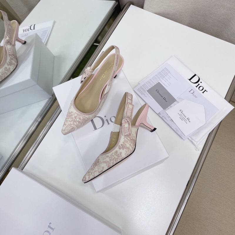 Giày cao gót 6.5cm cao cấp mẫu mới thương hiệu Dior CD có 5 mẫu