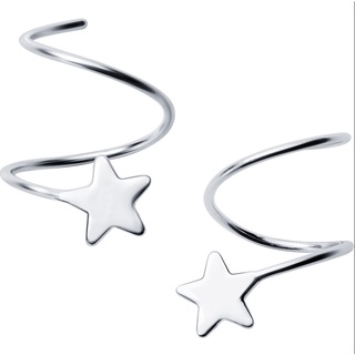 Bông Tai Bạc ITALY S925 Ngôi Sao Băng - B2535 - Bảo Ngọc Jewelry