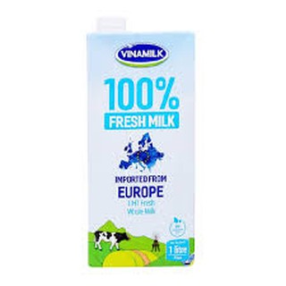SỮA TƯƠI TIỆT TRÙNG KHÔNG ĐƯỜNG VINAMILK NHẬP KHẨU 100% - HỘP 1L