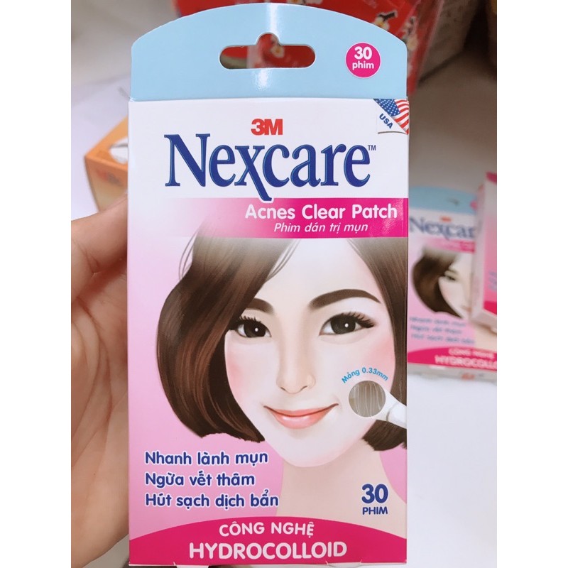 Dán mụn NEXCARE công nghệ HYDROCOLLOID