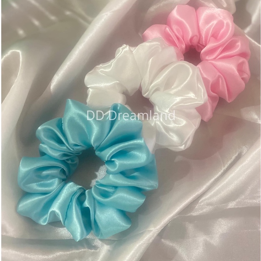 Dây Cột Tóc Handmade Trơn Nhiều Màu