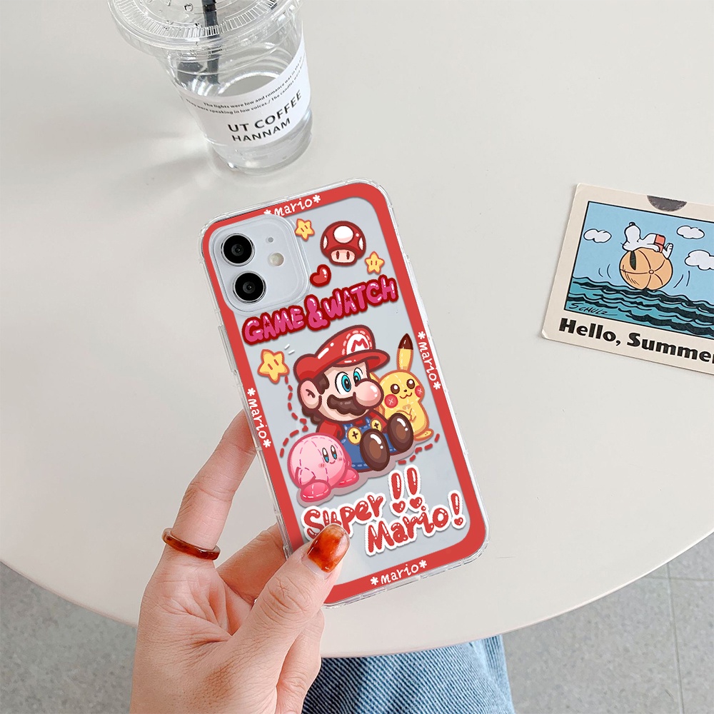 Ốp Điện Thoại Hình Super Mario Bros Cho Iphone 11 Pro Max 12 Pro Max 13 Pro Max Mini 6 7 8 6 7plus Se 2020 X Xs Xr 5 4