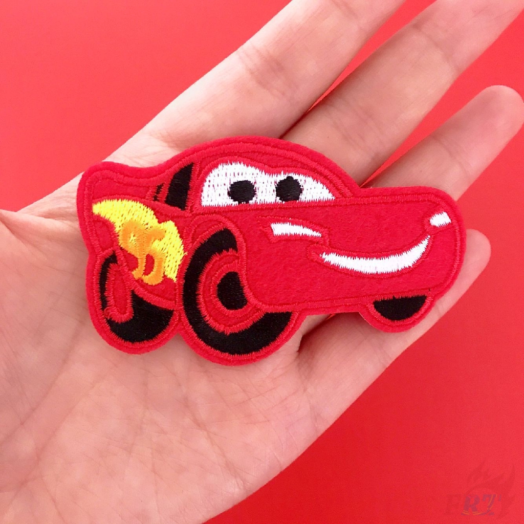 Miếng vá hình ô tô S-3 P 1 Lightning McQueen hoạt hình tự làm