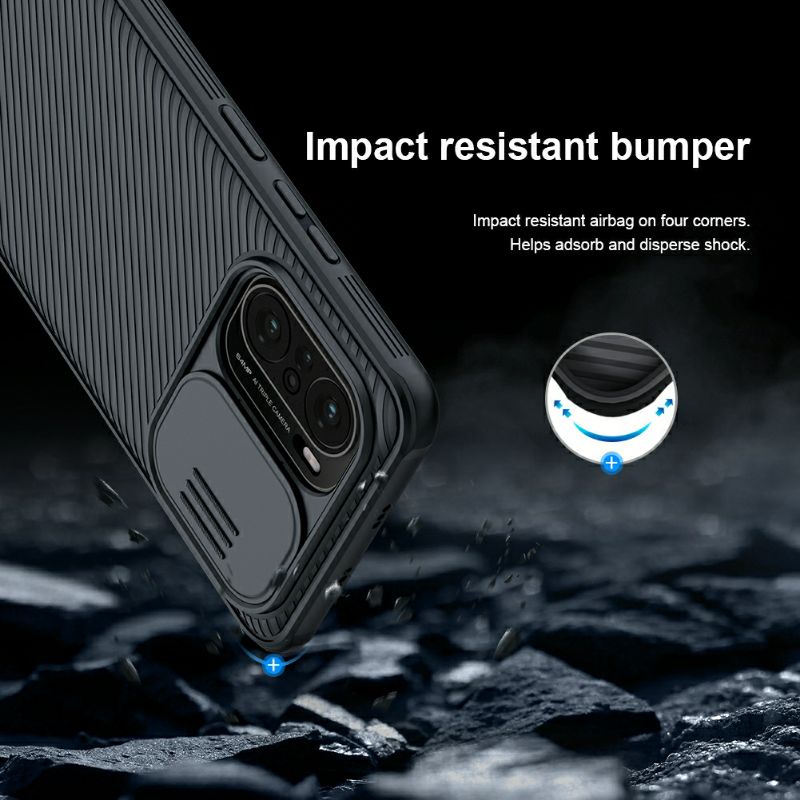 NILLKIN Ốp CamShild Bảo Vệ Chống Sốc Cao Cấp Cho Xiaomi Poco F3 / Redmi K40 / K40 Pro / K40 Pro +