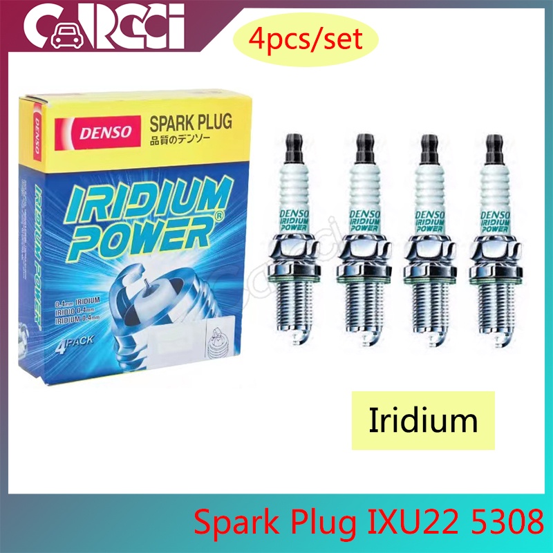 Bộ 4 Bugi Đánh Lửa ixu22 5308 Cho audi chevrolet bmw porsche 3.2l