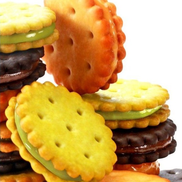 [Có sẵn] Bánh Quy Mạch Nha Trứng Muối, Trà Xanh, Sô Cô La Franzzi Gói 102g | BigBuy360 - bigbuy360.vn