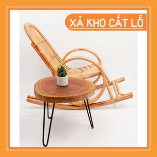 Bàn tròn gỗ chân sắt dành cho quán cà phê