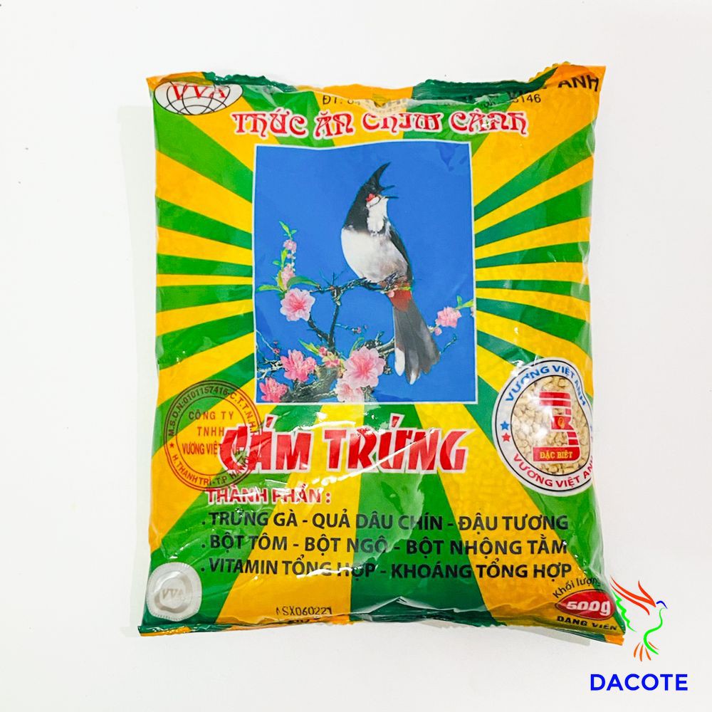 Cám trứng tổng hợp Vương Việt Anh cao cấp 500g - Cám chim tổng hợp Vương Việt Anh giá rẻ