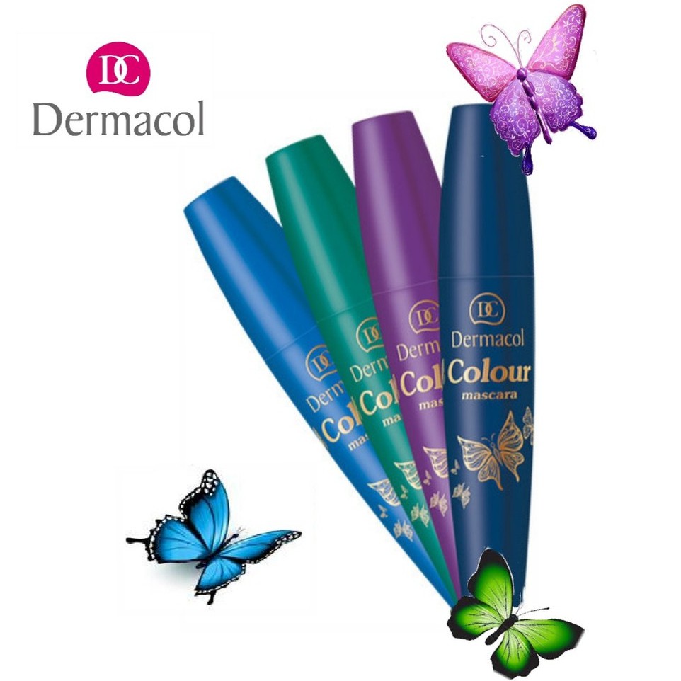 Chuốt Mi Dermacol Colour Mascara Màu Sắc Làm Dài Và Dày Mi 10ml