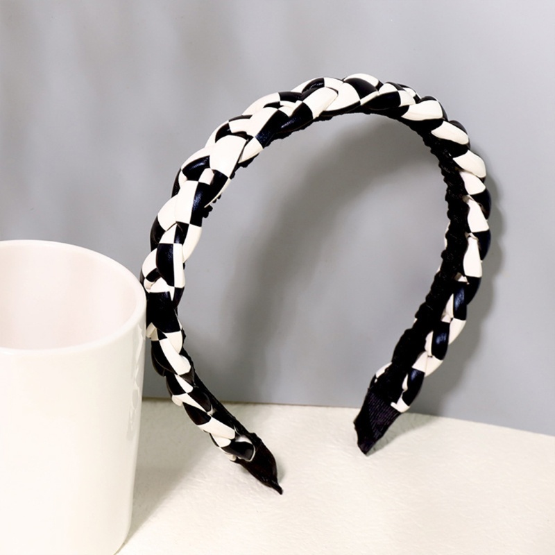 Băng Đô Da In Họa Tiết Da Báo Phong Cách Cổ Điển Dành Cho Nữ