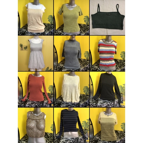 Áo len mongtogi size S-M đồng giá 15k