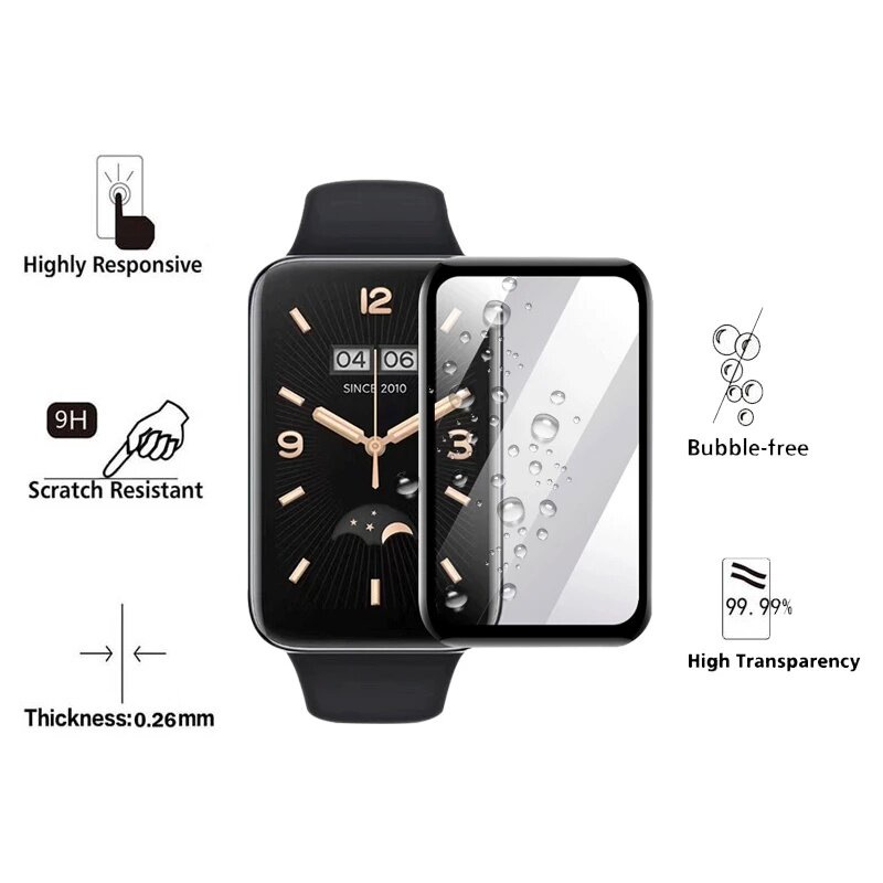 Cường lực dẻo 3D cho vòng đeo tay Xiaomi Miband 7 pro full màn hình SWASTORE