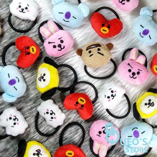 Cài tóc, cột tóc BTS 8 đáng yêu