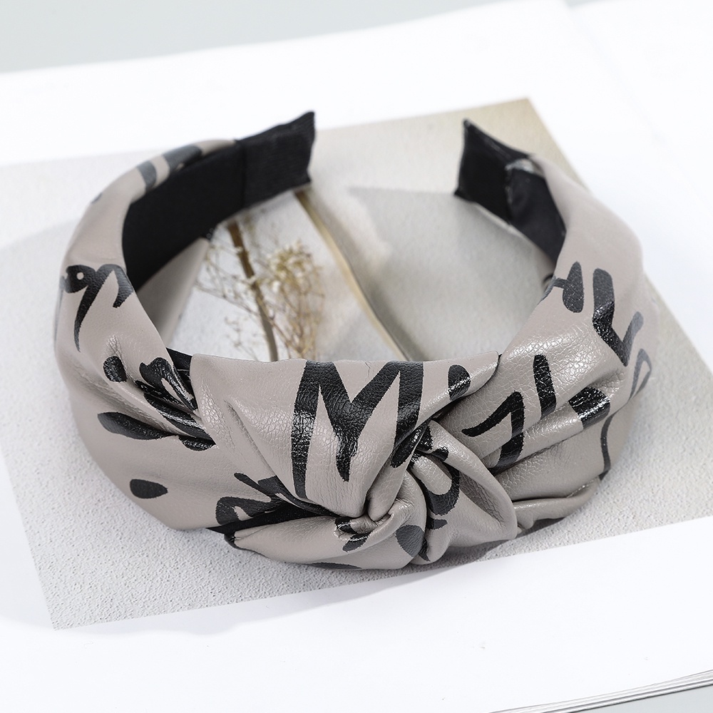 Cài Tóc Haimeikang Bằng Da Phong Cách Hàn Quốc Hợp Thời Trang