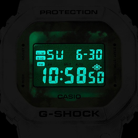 Đồng Hồ Casio Nam Dây Nhựa GSHOCK DW-5600GC-7DR Chính Hãng
