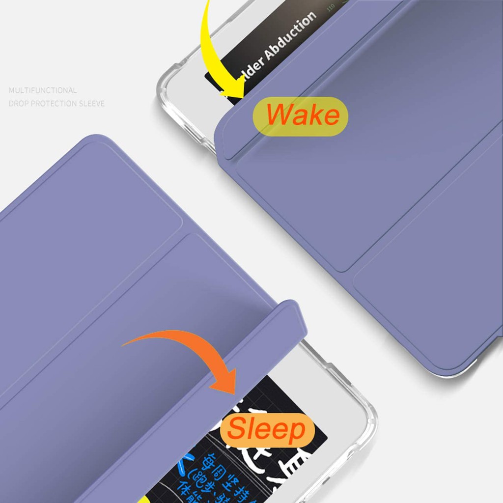 Bao da máy tính bảng có giá đỡ cho Ipad Pro/Air3 10.5 6/5/Air 1/Air2/9.7 Air 10.9 Pro11 8/7 10.2 Mini 4/5 2020