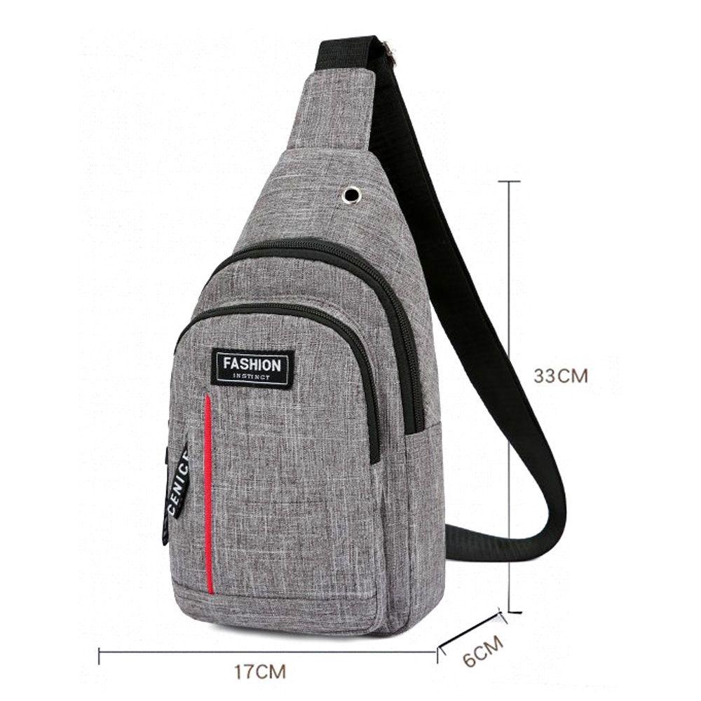 MAYSHOW Túi Đeo Chéo Ngực Bằng Nylon Thời Trang Cho Nam