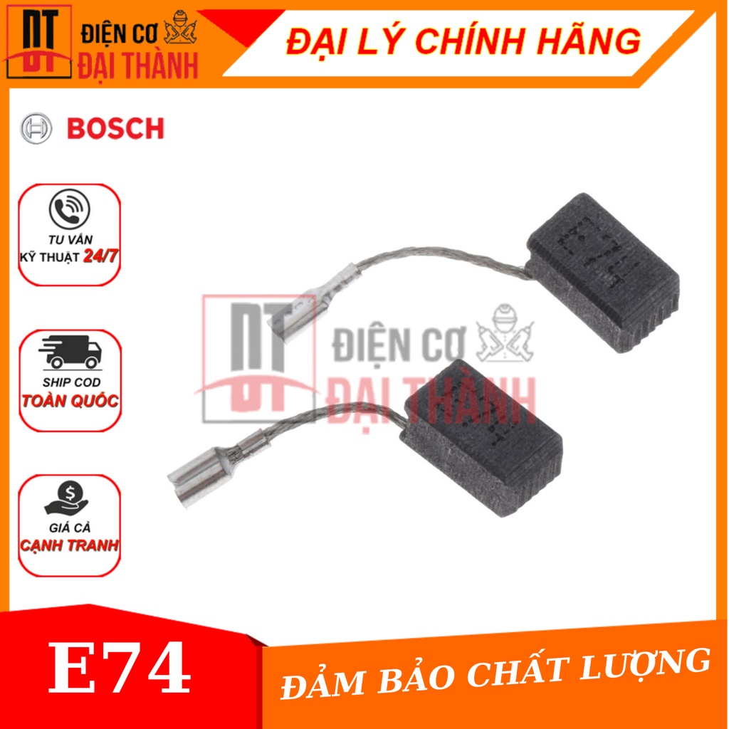 Chổi than máy mài E74 Bosch 1619P02870