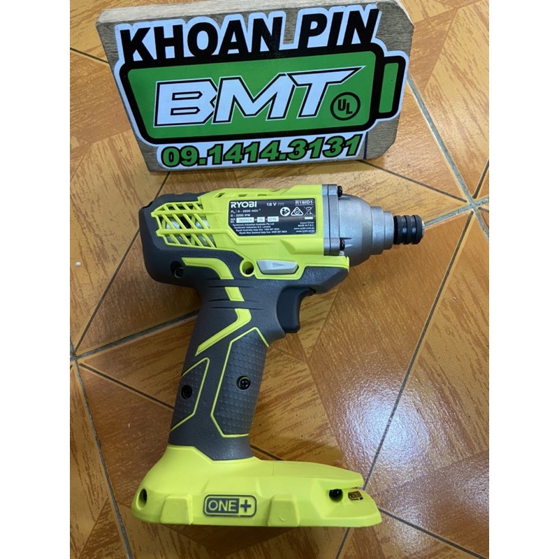 Body máy bắn vít Ryobi R18ID1 (Thân máy chưa pin sạc )