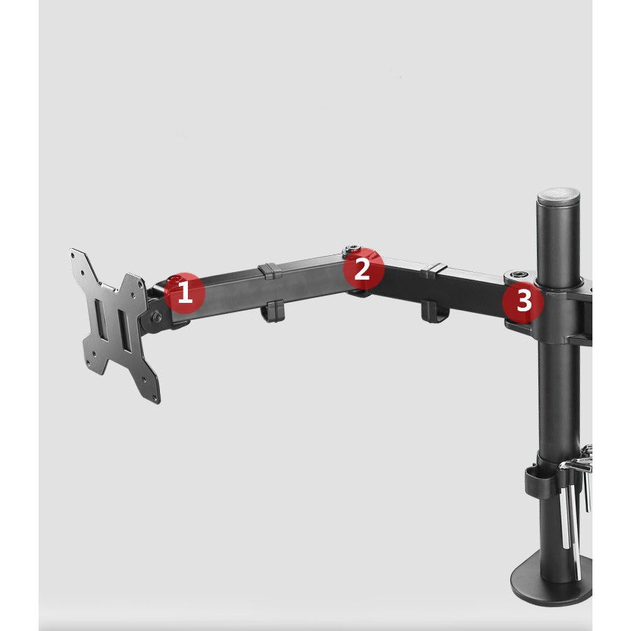 Giá Treo Màn Hình Máy Tính, Tivi-Tay Đỡ 2 Màn Hình 13-27 Inch MD6442/ML6442 | BigBuy360 - bigbuy360.vn