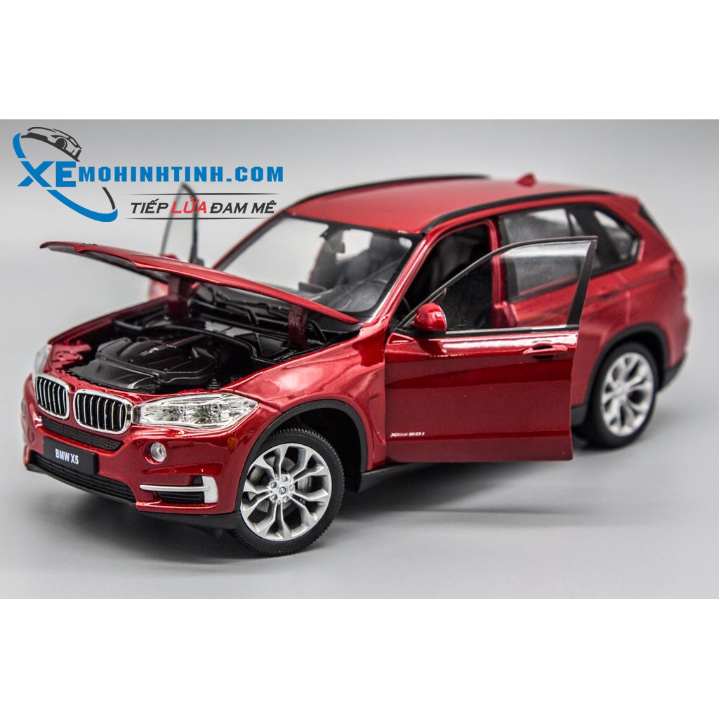 Xe Mô Hình Bmw X5 1:24 Welly (Đỏ)