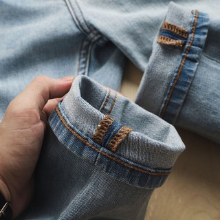Quần jean Pull&bear Xanh