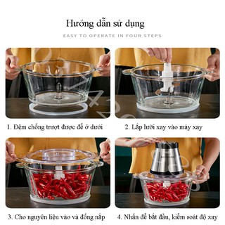 Máy xay thịt đa năng Thuỷ Tinh [May xay]