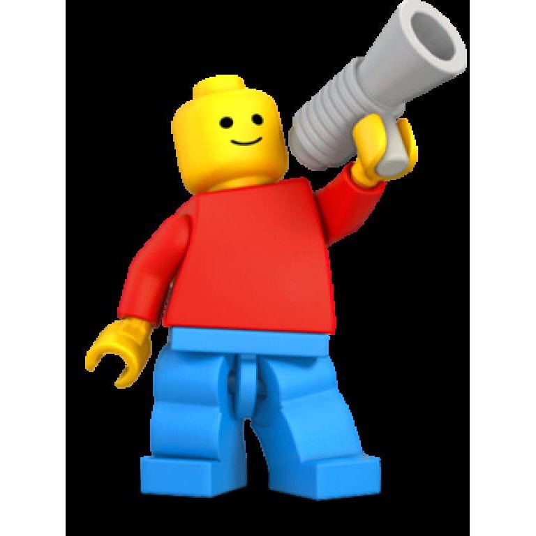 Gạch Lego Loa Cầm Tay / Lego Part 4349: Utensil Loudhailer / Megaphone / SW Blaster