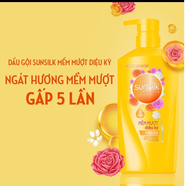 Dầu Gội SUNSILK 650g 631ml
