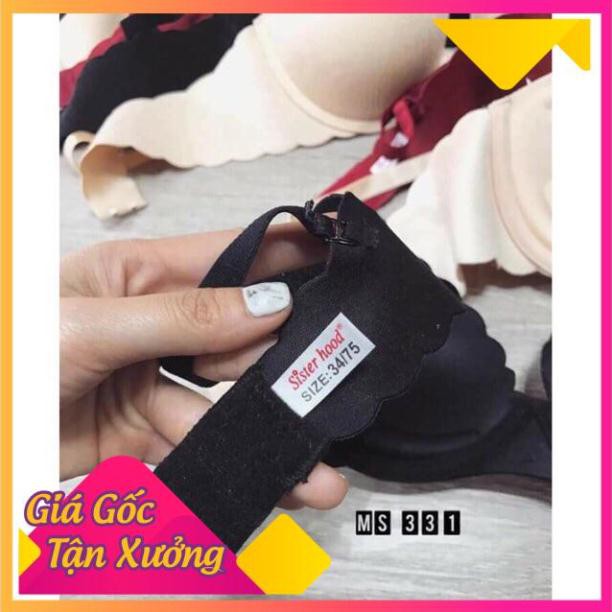 Áo Lót Đúc Su Vân Rạn Có Gọng Nâng Ngực Sister Hood Mã 331