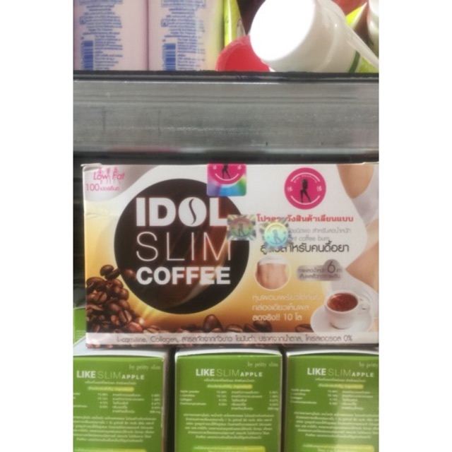 Cafe giảm cân idol slim coffe Thái Lan( cam kết hàng chính hãng)