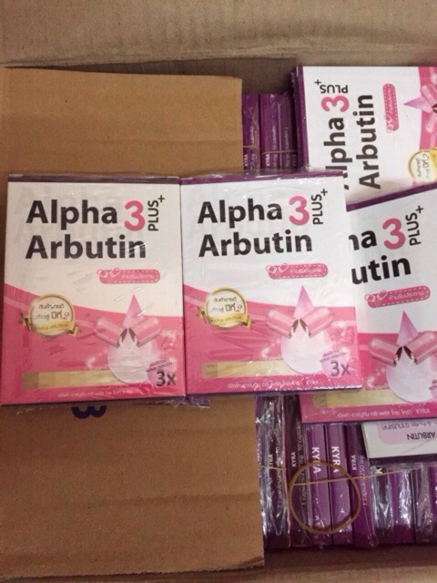 Viên kích trắng da Alpha Arbutin plus Thái lan | BigBuy360 - bigbuy360.vn
