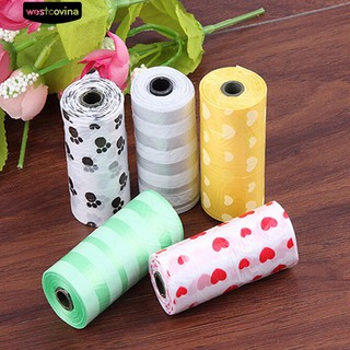Cuộn 15 túi đựng phân thú cưng